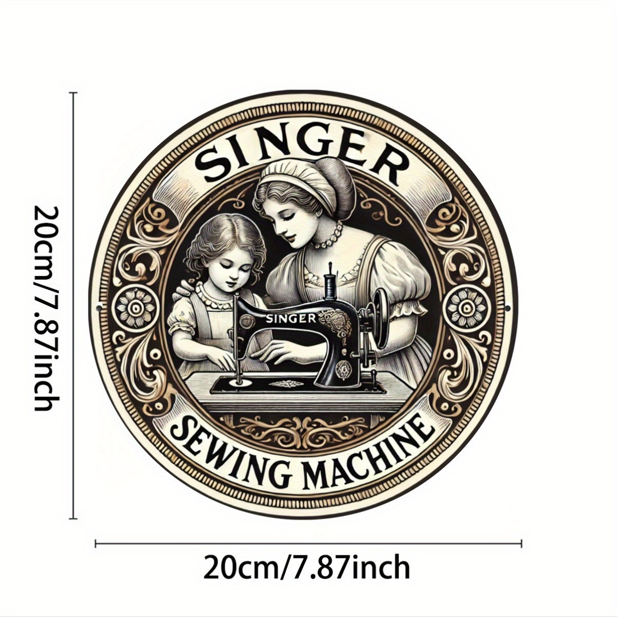 1pc Vintage Singer Sewing Mach - Sewing Art review and price