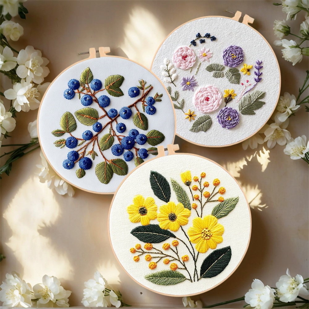 MomoArt DIY Embroidery Kit Flo - Textile Sewing Patterns review and price